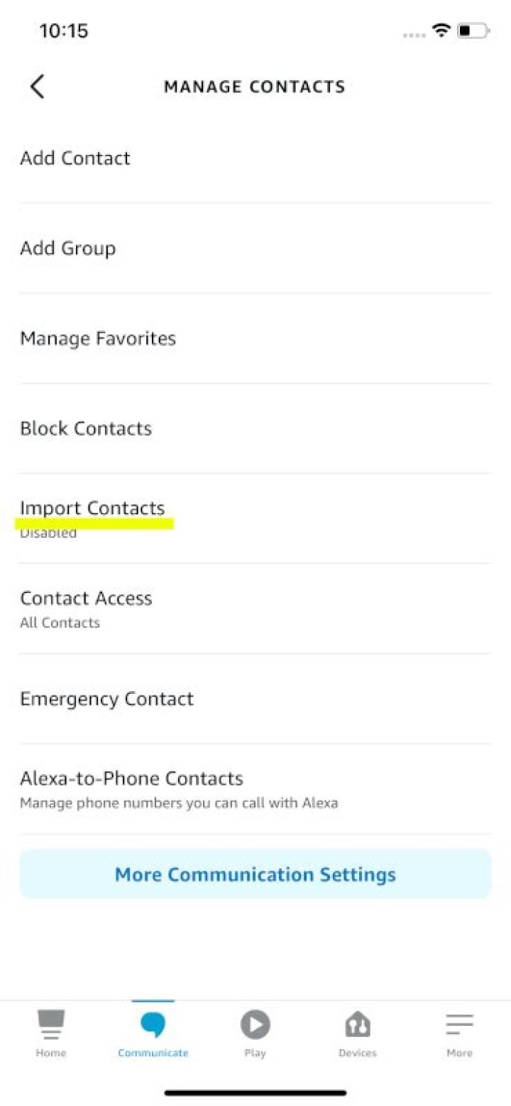Alexa Contacts 101 Adding Contacts to Alexa