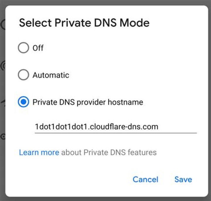 [B! DNS] Enable Private DNS with 1.1.1.1 on Android 9 Pie