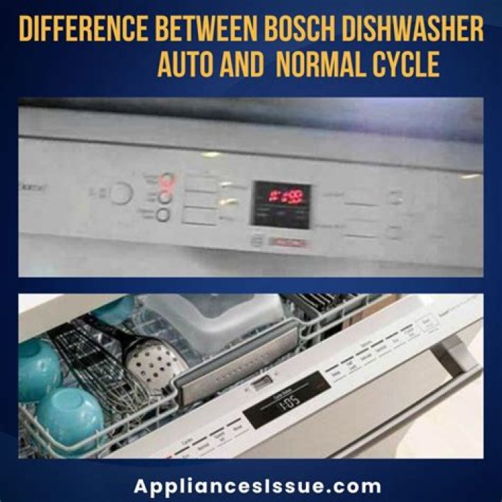 Bosch Dishwasher Cycles Explained HowdyKitchen