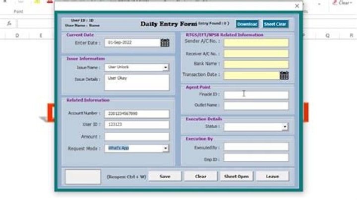 Create User Form Data Entry Invoice Invoice Record Keeping Dynamic