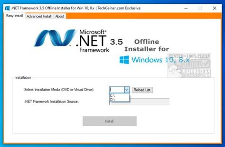 Download Framework 3.5 Offline Installer Tool