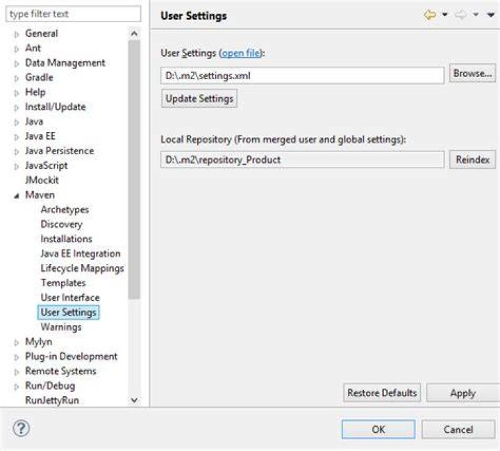 eclipse How to clear .m2 Maven folder? Stack Overflow