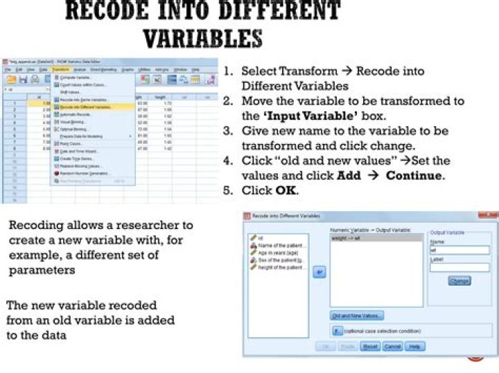 Enhance Your SPSS Data Analysis: A Guide To Recoding Variables