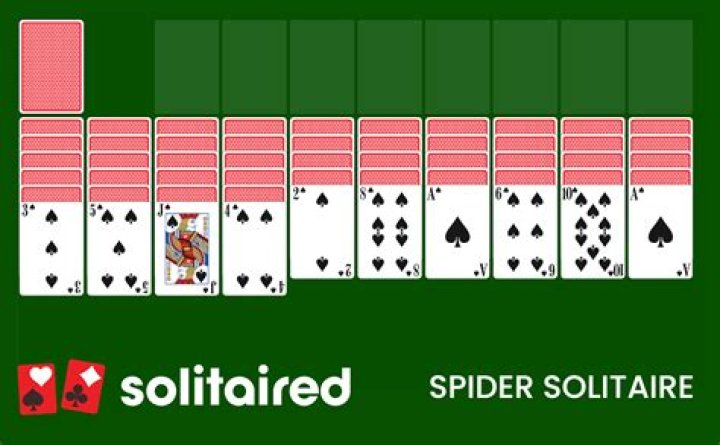 Free Spider Solitaire Spider Two Decks Screenshot
