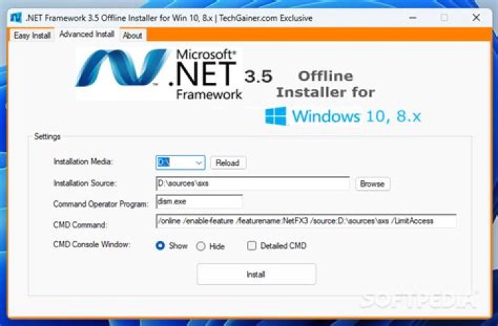 Get Windows 10 .NET Framework 3.5 Offline Installer Now