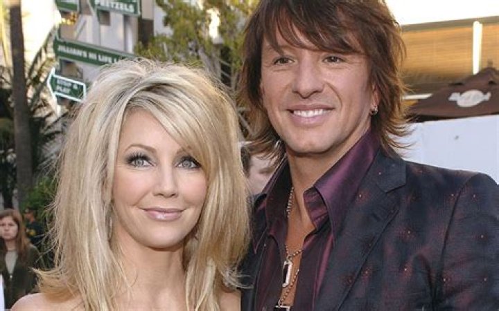 Heather Locklear & exhusband Richie Sambora's Wedding Picture 