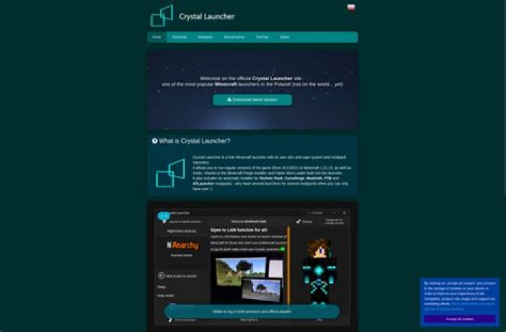 Home Crystal Launcher