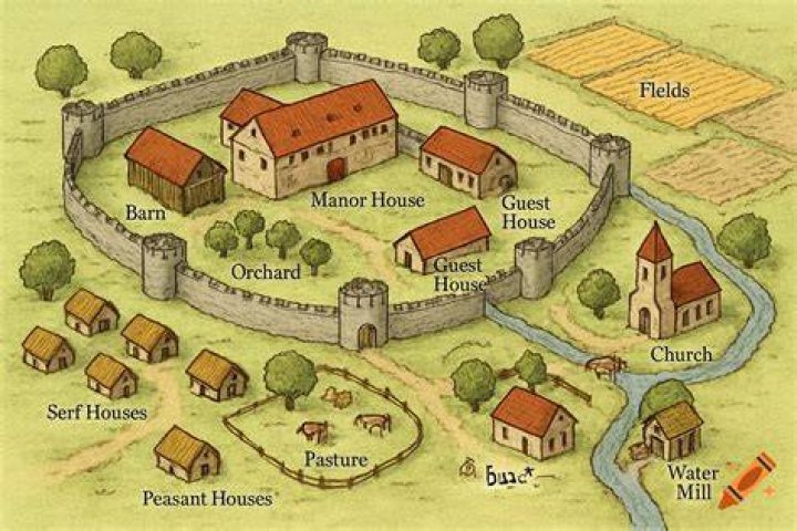 Image result for medieval manor designs Medieval history, Medieval