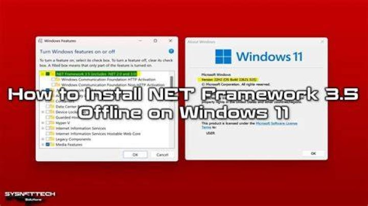 Install .NET Framework 3.5 Offline: A Comprehensive Guide