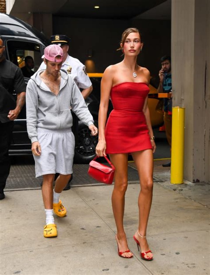 Justin And Hailey Bieber Get A Little Racy At Odell Beckham Jr.'s