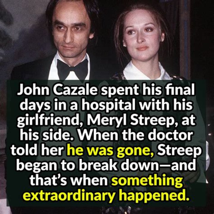 Meryl Streep's Heartbreaking Tribute To John Cazale
