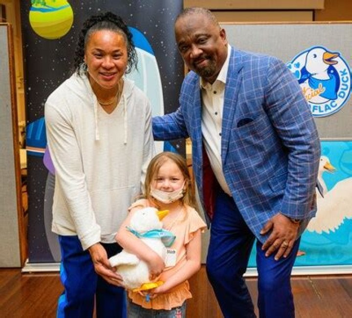 Nothing But Net! Coach Dawn Staley Warms Children's Hearts With Award