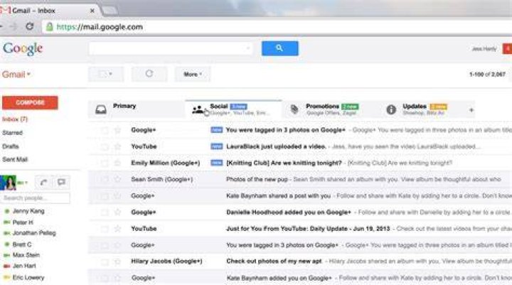 Read Gmail Email Inbox