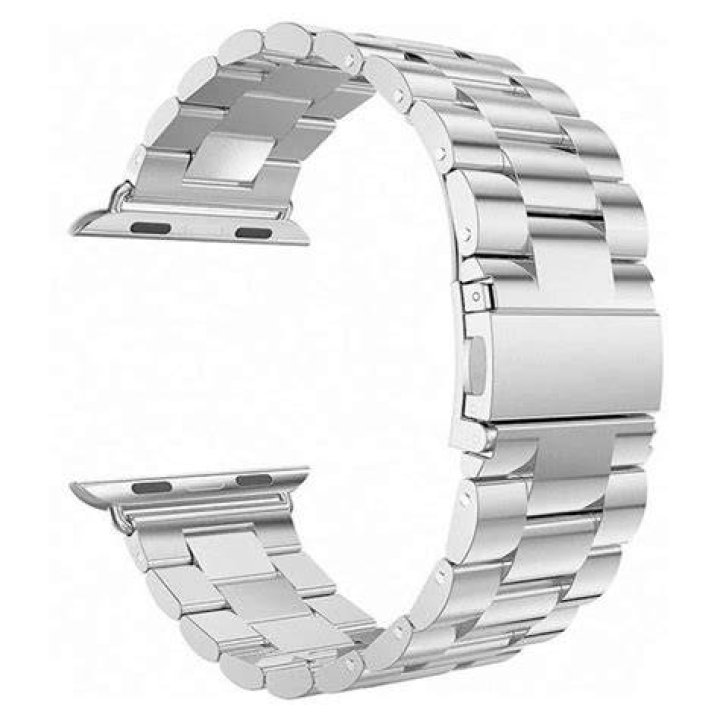 Replacement Interlinking Watch Strap Dual Folding Clasp for Apple 38mm