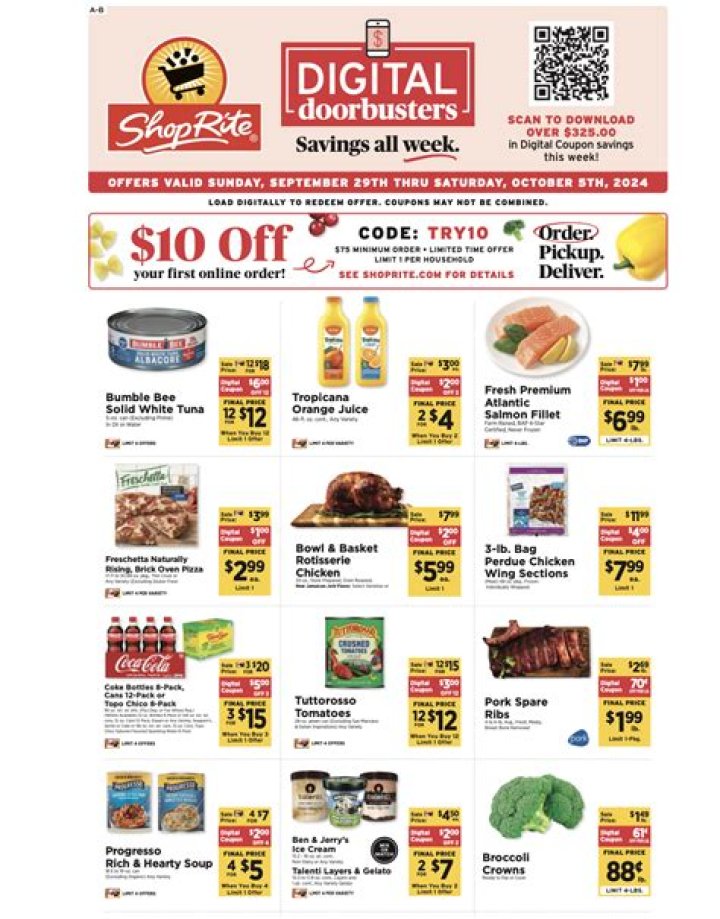 Shoprite Weekly Circular 7/4/21 7/10/21 Shoprite can can sale Sneak