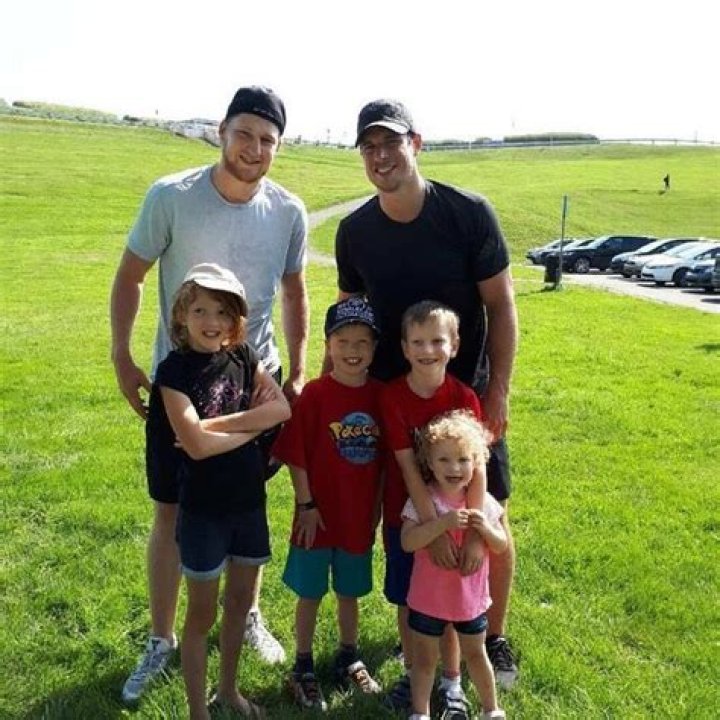 Sidney Crosby And His Kids