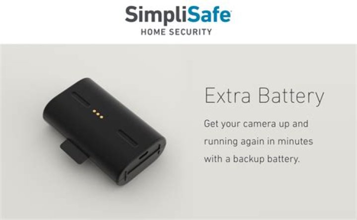 SimpliSafe Extra Outdoor Camera Battery Pack Everything Else
