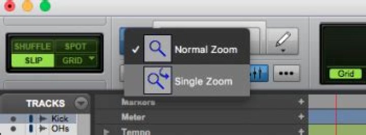 Single Zoom Mode Pro Tools 9 YouTube