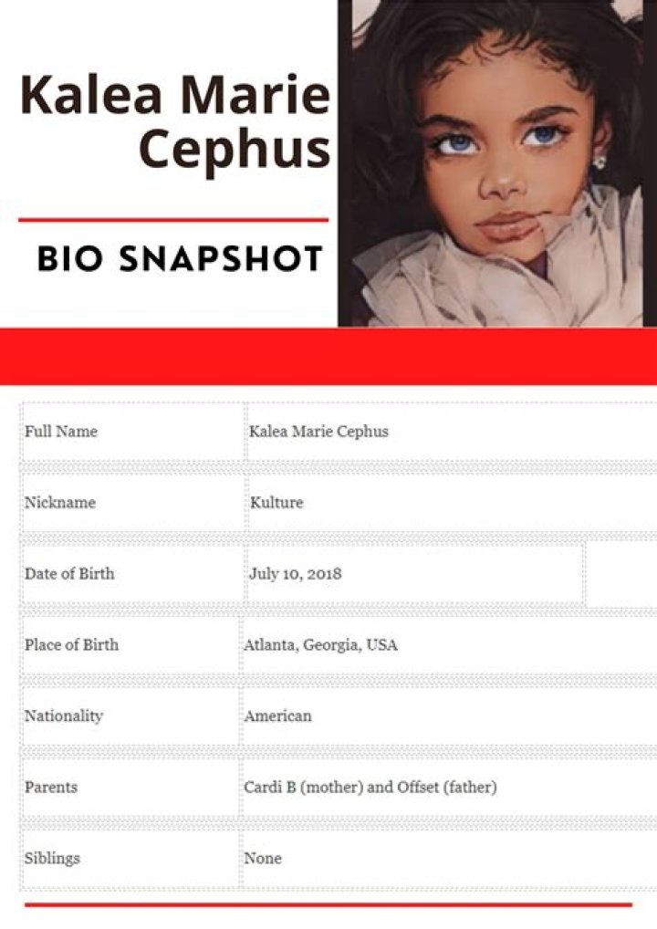 The Complete Guide To Kalea Marie Cephus: Biography, Career, And Net Worth