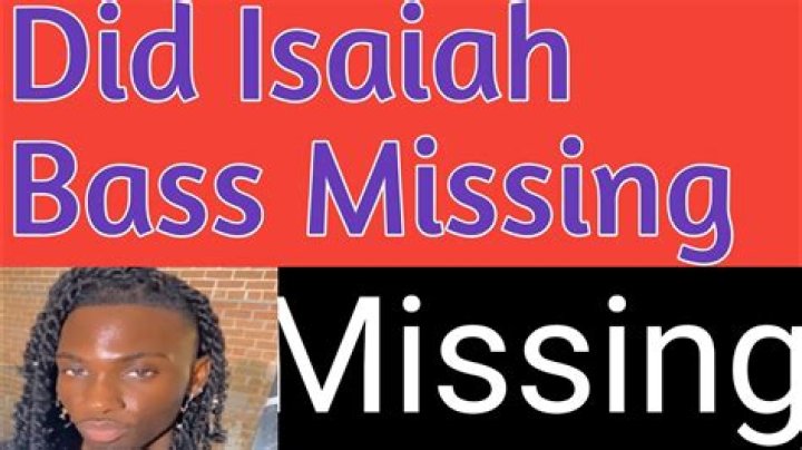 Update Isaiah Bass Missing Houston TX, Designer Black Balenciaga